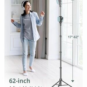 Versatile Black Tripod for Cameras by [Brand]